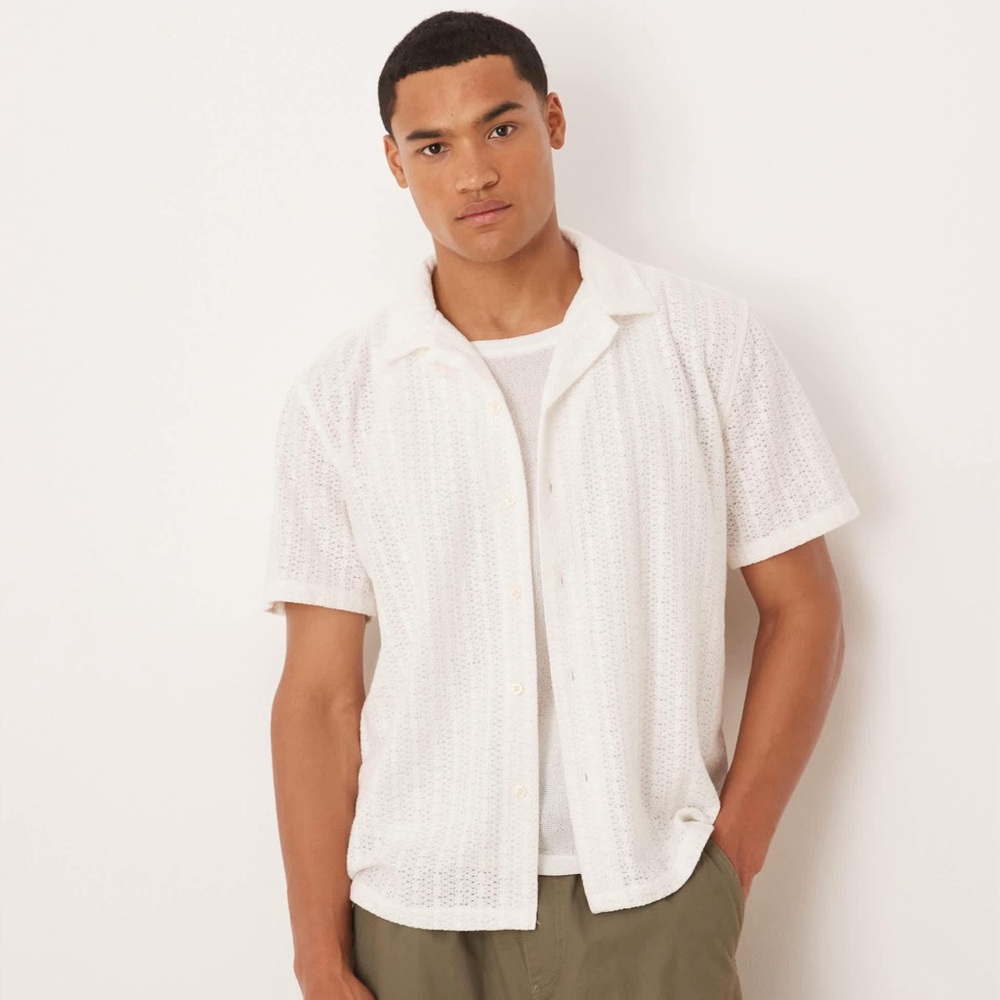 Abercrombie Button Down Sweater - image 1